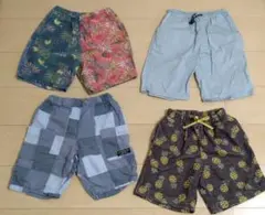 【BREEZE】短パン&ハーフパンツ 4枚セット 130サイズ