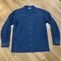 ユニクロユー　オープンカラーシャツ　M