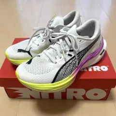 ウィメンズ ディヴィエイト ニトロ 3 EKIDEN グロー ランニングシューズ