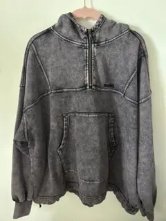 ま*み様 xgirl ジップアップパーカー Sサイズ パープルグレー　ベルト付き