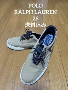 POLO RALPH LAUREN ベージュ スニーカー