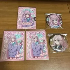 プロセカ メロパレ 巡音ルカ　トレーディングカード &缶バッジ