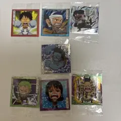 ワンピース ウエハースシール 7枚セット SECあり