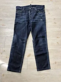 DSQUARED2 ダークブルー デニムパンツ Y2K パンク