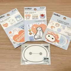 ベイマックス　ステッカー　メモ　4点セット