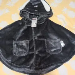 新品.未使用 スヌーピーキッズポンチョ 100cm