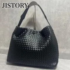 極美品】 JISTORY メッシュショルダーバッグ ブラック 編み込み - メルカリ