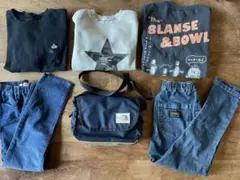 男の子 130cm まとめ売り グローバルワーク マーキーズ ノースフェイス 他