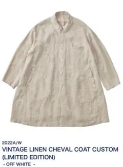 VINTAGE LINEN CHEVAL COAT CUSTOMのサムネイル