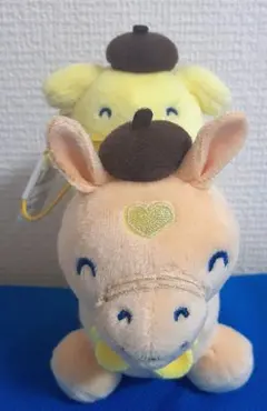 RODY サンリオキャラクターズ ちいさな ペア ぬいぐるみ ポムポムプリン