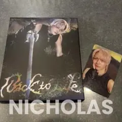 NICHOLAS &TEAM Back to Life ソロ盤