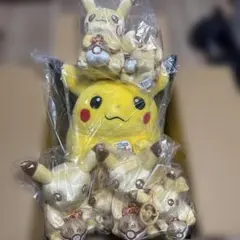 3点セット】ポケモン はじまりのピカチュウ＆ おかえり！ピカチュウ