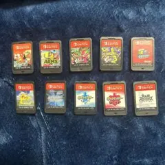 Nintendo Switchカセットまとめ売り