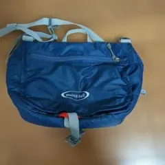 【mont-bell】カメラショルダーバッグ　ブルーのサムネイル