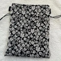 mont boucheさん　花柄巾着ポーチ