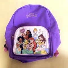 ディズニープリンセス リュック 紫　アメリカン