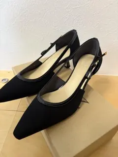 新品未使用　ルタロン　定番黒パンプス