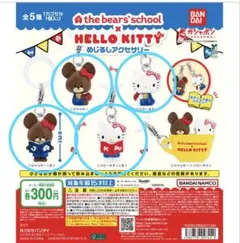 くまのがっこう サンリオ　めじるしアクセサリー　セミコンプ
