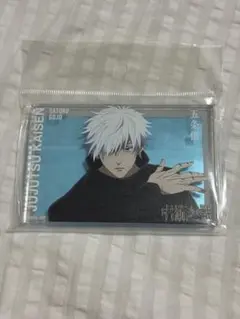 呪術廻戦　大交流展　懐玉・玉折イラスト　五条悟　アクリルブロック