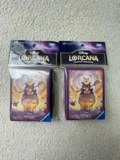 Disney LORCANA 公式カードスリーブ くまのプーさん 2個セットのサムネイル