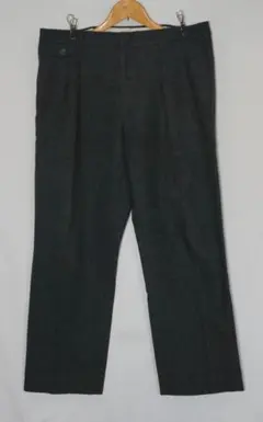 90s GALLERY BY HAGGAR ウールパンツ 36×30 チャコール
