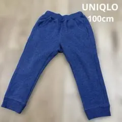 ユニクロ　裏起毛　ズボン　100cm