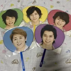 嵐 コンサート ミニうちわ 5種セット Beautiful World