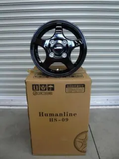 全国送料込☆ヒューマンラインHS09☆12×3.5J+43☆軽バン・軽トラにのサムネイル