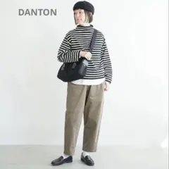 DANTON コーデュロイ　ストレッチイージーパンツ38