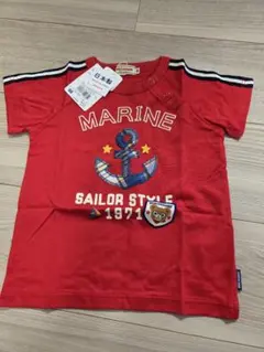 MIKI HOUSEマリンスタイル 赤 Tシャツ