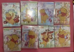 くまのプーさん　キャラカード　8枚セット