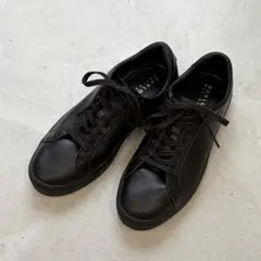 【美品】DUNLOP REFINED ダンロップ スニーカー 黒 27.0 通勤のサムネイル