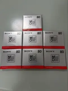 SONY MiniDisc 80分 7枚セット