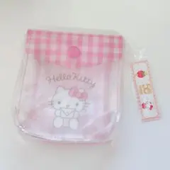 サンリオ ハローキティ ポーチ ビニールポーチ 推し活 小物入れ 小物ケース