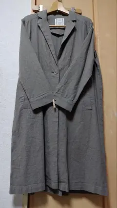 スタジオクリップ Studio CLIP ナチュラル綿麻 ロングコート