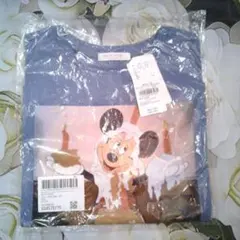 ディズニーグッズ　ミッキーマウス　プリントTシャツ　FREEサイズ　新品未使用品