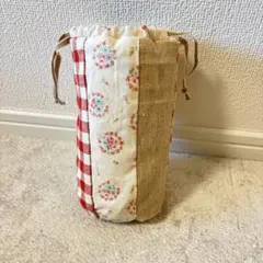 【新品未使用】ハンドメイド ペットボトルカバー ポーチ 小物入れ