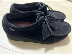 Clarks Wallabee GTX ブラック us9.5 26.5cm