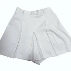 GU ホワイト キュロットスカート