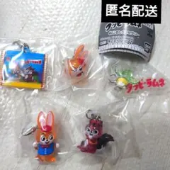 クッピーラムネ　めじるしアクセサリー　5種　セミコンプリート　ガチャ