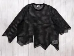 ブラックコムデギャルソン/メッシュランダムカットオフLSカットソー/SIZE Lのサムネイル
