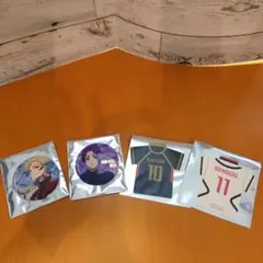 【新品・未使用】ブルーロック展　缶バッジ&入場特典ステッカー