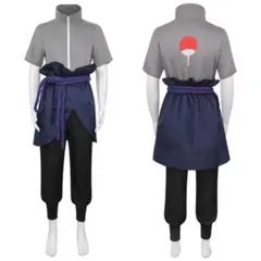 NARUTO ナルト うちはサスケ風 コスプレ衣装 Mサイズ