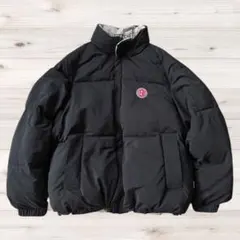 Perushu スタンドネックリバーシブル中綿ブルゾン ペルーシュ