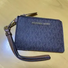 MICHAEL KORS ブラウン パスケース