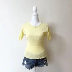 Aylesbury 半袖トップス　ガーリー　コケット　バレエコアのサムネイル