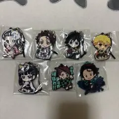 鬼滅の刃 ぺたん娘 ラバーマスコット セット