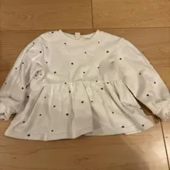 après les cours ハート柄トレーナー 90サイズ