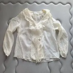 zara ブラウス 長袖