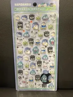 はぴだんぶい ボンボンドロップシールmini サンリオ ボンドロ